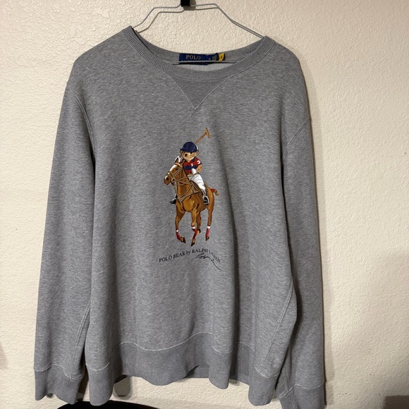 Rare Polo Ralph Lauren Bear Sweater